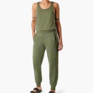 NWT Sweaty Betty Heath Green Gary Jumpsuit